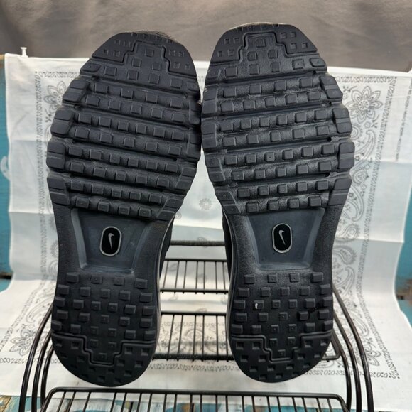 Nike Mens Air Max Flair SE AA4084-001 Black Running Shoes Sneakers Size 10.5 - Picture 9 of 10